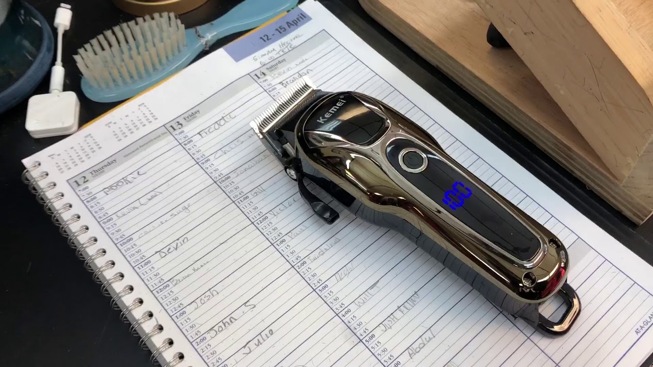 FULL REVIEW ON THE KEMEI CLIPPER CHARGE TIME BLADE AND MORE YouTube