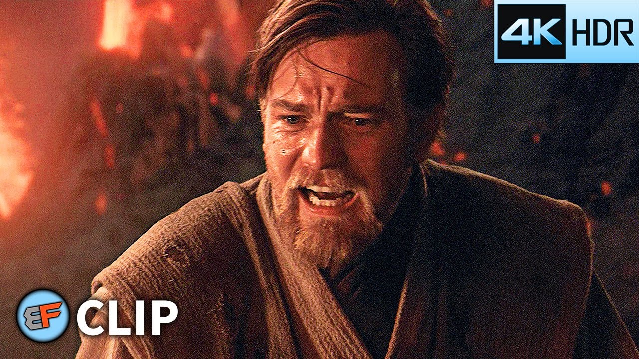 Obi-Wan vs Anakin - Duel on Mustafar Part 2 | Star Wars Revenge of the Sith (2005) 4K HDR Movie Clip