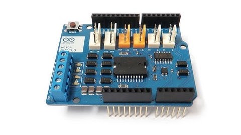 Arduino Motor Shield tutorial- Controlling two DC Motors