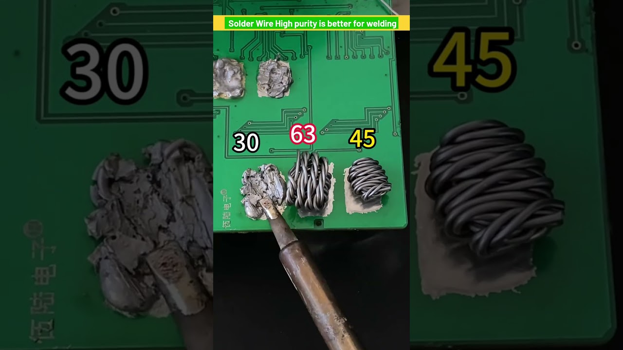 soldering wire 63 soldering wire is better for welding #soldering tin