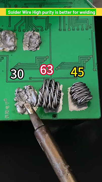 soldering wire 63 soldering wire is better for welding #soldering tin