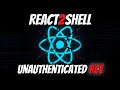 React2Shell Vulnerability in Action - Unauthenticated RCE in React/NextJS (CTF Demo)