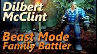 Dilbert McClint Beast Mode Family Battler