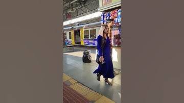 Karjat Railway Station via Pragati Express - Local Life 🚊🚂 Pune Mumbai Rail Way