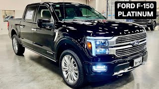 2024 Ford F-150 Platinum Agate Black 703A Equipment Group