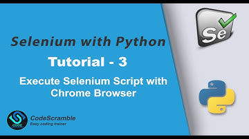 How to run Selenium Webdriver script on Chrome browser using chromedriver.