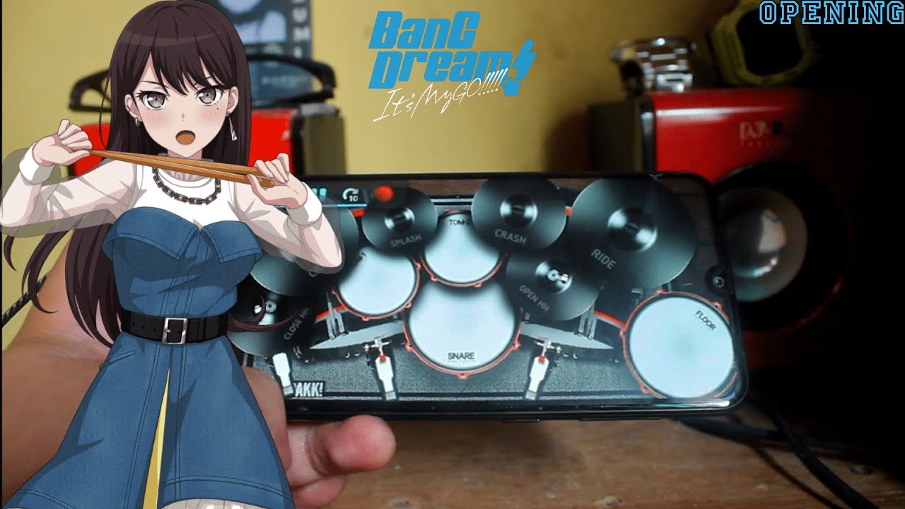 OP BanG Dream! It's MyGo!!!!! -【Hitoshizuku / 壱雫空】by MyGo!!!!! - Real Drum Cover