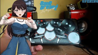 OP BanG Dream! It's MyGo!!!!! -【Hitoshizuku / 壱雫空】by MyGo!!!!! - Real Drum Cover