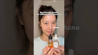 Best Korean Serums for Different Skin Concerns👇#skincaretips #koreanskincareproducts #kbeautyreview