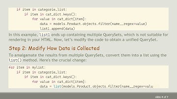How to Combine Multiple QuerySets into One in Django for Efficient Data Handling