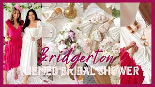 HOW WE THREW A BRIDGERTON BRIDAL SHOWER TEA PART! | thrifted decor, food, decor alllll the things