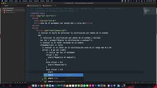 Uso de if anidados con ciclo do while JavaScript