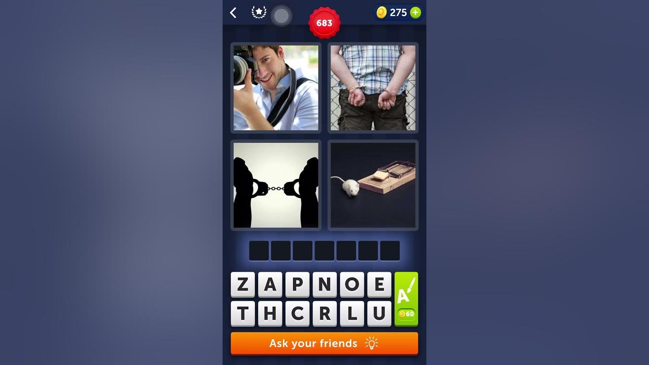 4 pics 1 word Level 683 Answer YouTube