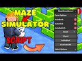 [UNSTOPPABLE💪] Maze Simulator Script | AUTO SOLVE + SPEED HACK ⚡🌀