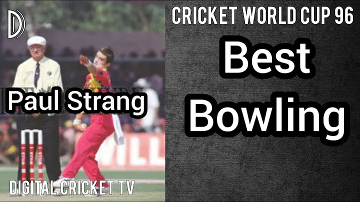 Paul Strang Best Bowling / ZIMBABWE vs AUSTRALIA /...