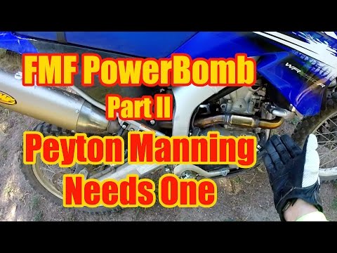 FMF PowerBomb for WR250R Part 2