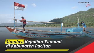 Simulasi Kejadian Tsunami di Kabupaten Pacitan