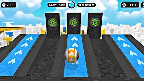 GYRO BALL -  Level - 1 to 15  New Update Gameplay iOS, Ball  Run Android Part 06 : Gyrosphere Trials