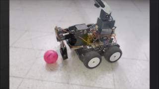 OBJECT DETECTION AND TRACKING SYSTEM USING OPENCV, ARDUINO, ANDROID   AND GOLF PLAYER ROBOT