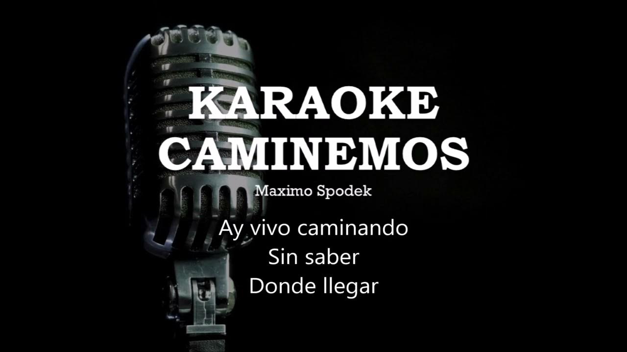 Caminemos, Karaoke Boleros, Baladas, Melodías Románticas, en el estilo