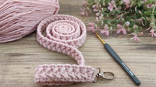 Çok Kolay Çanta Sapı Yapımı Bag Hanle Crochet