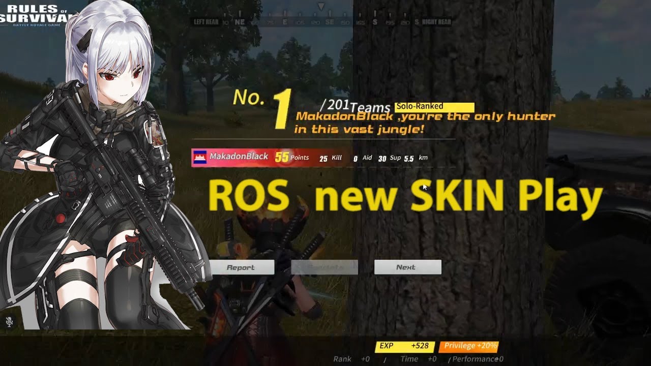 ROS new skin 2020 game play  VPH