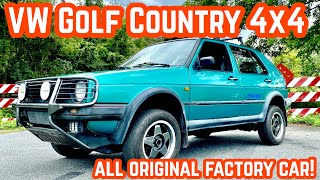 VW Golf Country  the rare OG 4x4 Golf !