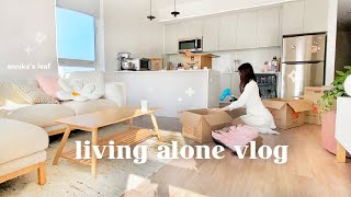 getting settled in the new apartment 🕊️ un-makeover old apartment, unpacking & organizing, dating?
