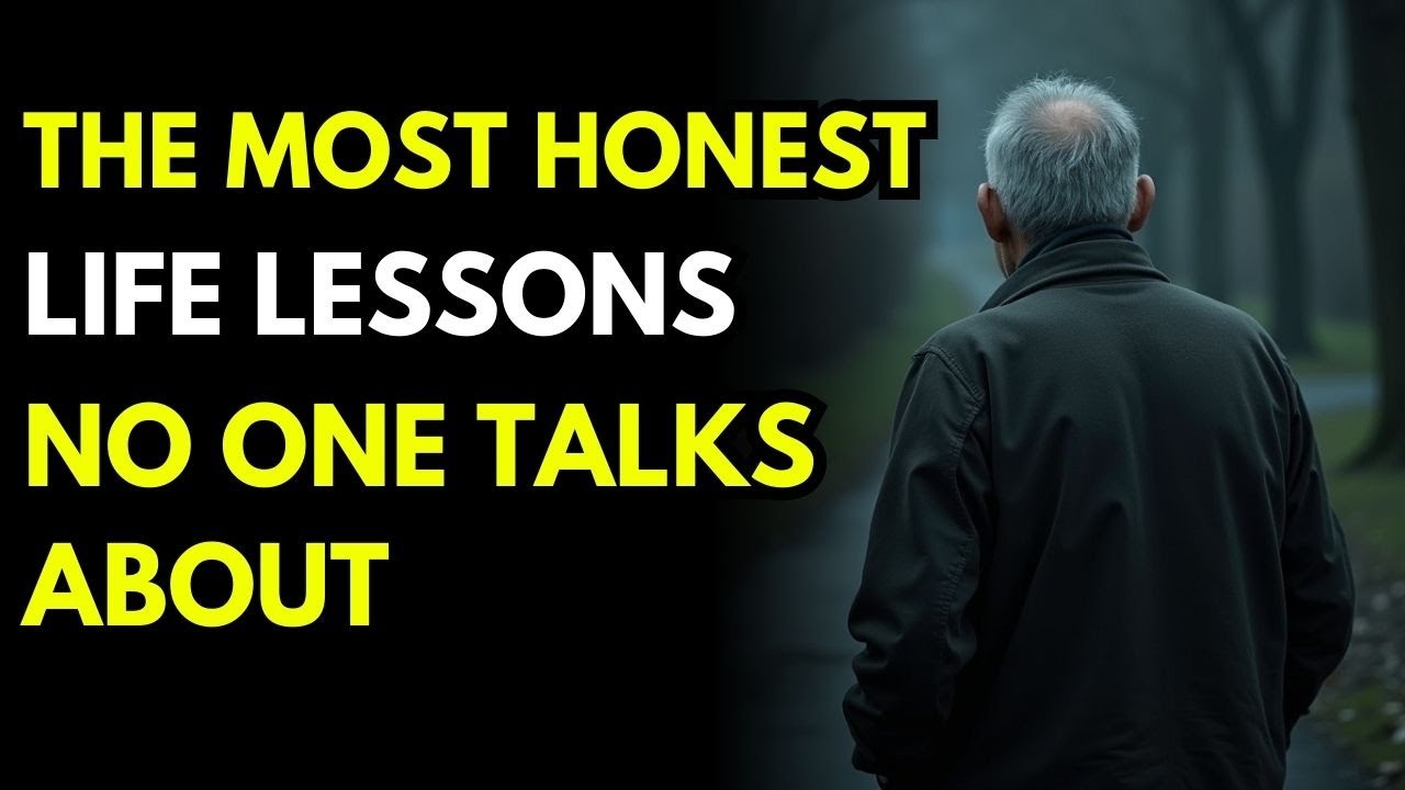 The Most Honest Life Lessons No One Talks About | Advice From Old ...