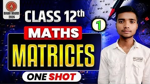 Matrices ka one shot video class 12th board exam#education#maths#trendingvideo#crashcourse#boardexam