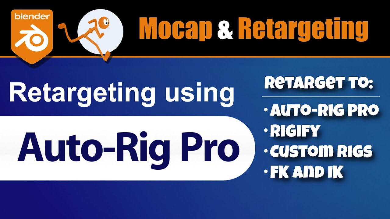 Retargeting/Ramap using Auto-Rig Pro (COMPLETE guide) - Blender 2.8, 2.9, 3.0