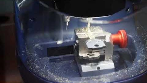 The video of beta machine to cut dimple keys