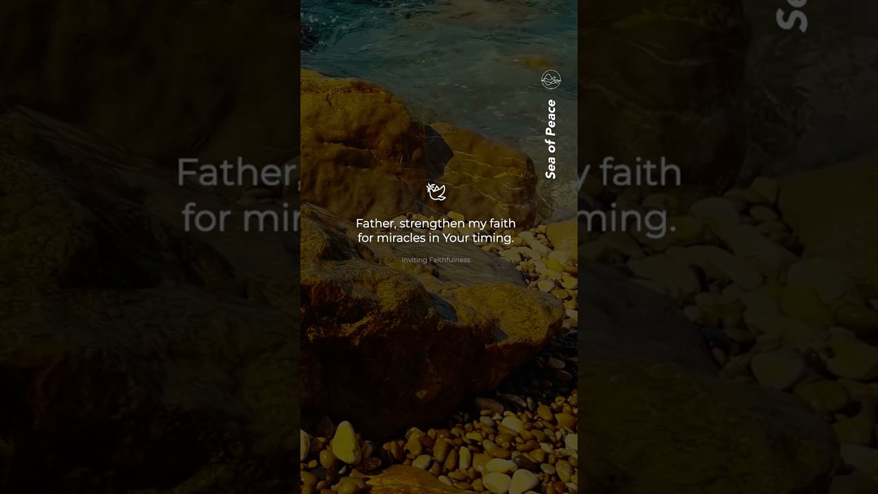 Father, strengthen my faith | #dailyprayer