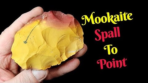 Mookaite Spall To Point. 