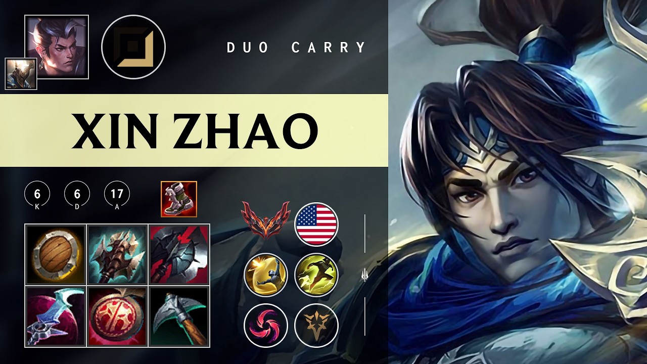 Xin Zhao Carry vs Smolder - NA Grandmaster Patch 26.04