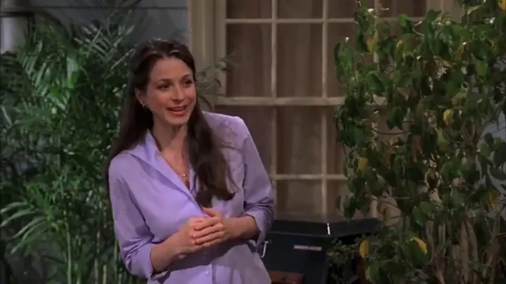 Two and a Half Men - Judith and Alan Kissing