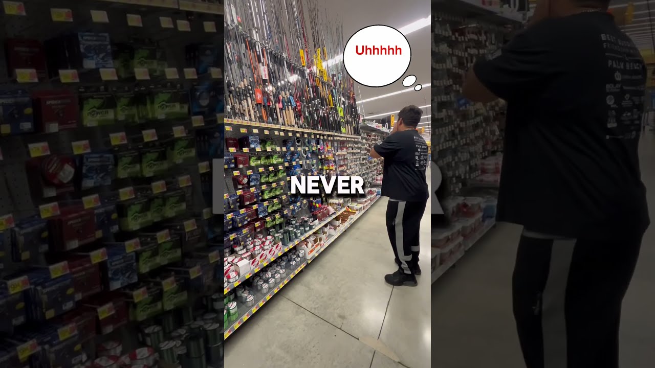 WALMART FISHING CHALLENGE ON A BUDGET Viral Challange Wallmart Fishing