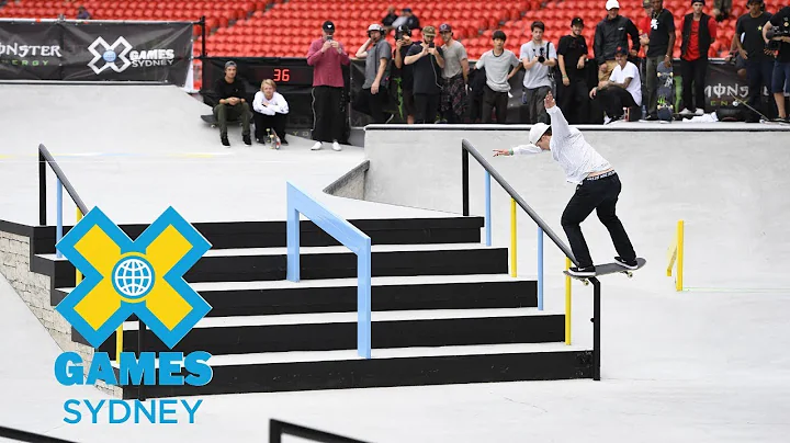 Shane Oneill wins bronze in Mens Skateboard Street...