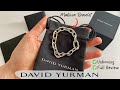 David yurman madison chain bracelet unboxing and review  yellow gold combo  is dy underrated 