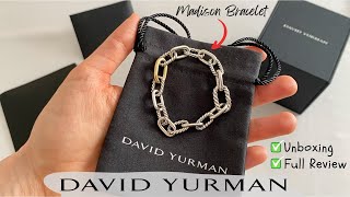 David Yurman Madison Chain Bracelet Unboxing And Review Yellow Gold Combo Is Dy Underrated ?