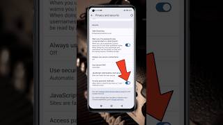 Google Chrome Privacy and Security Setting For not Giving Access For Payment #shorts #chrome