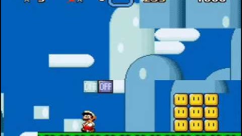SMW: Preview of icy custom blocks