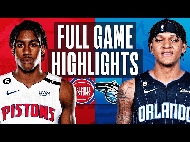 Detroit Pistons game today vs. Orlando Magic? Time, TV, stream