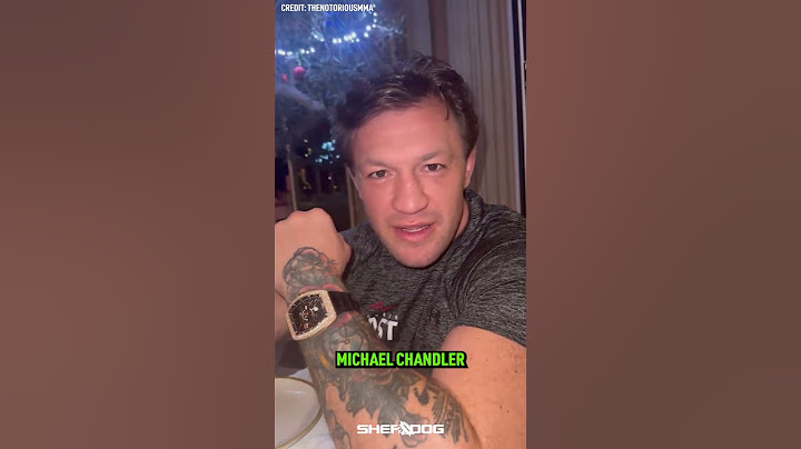 Conor McGregor COMEBACK at MIDDLEWEIGHT? Announces Michael Chandler fight at 185lbs