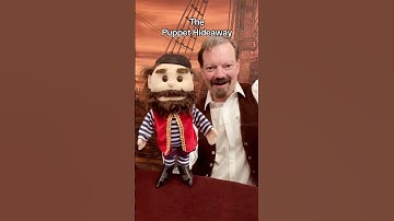 Puppet of the Day - Pirate puppet made by Sunny Toys - The Puppet Hideaway with Eric Thomsen