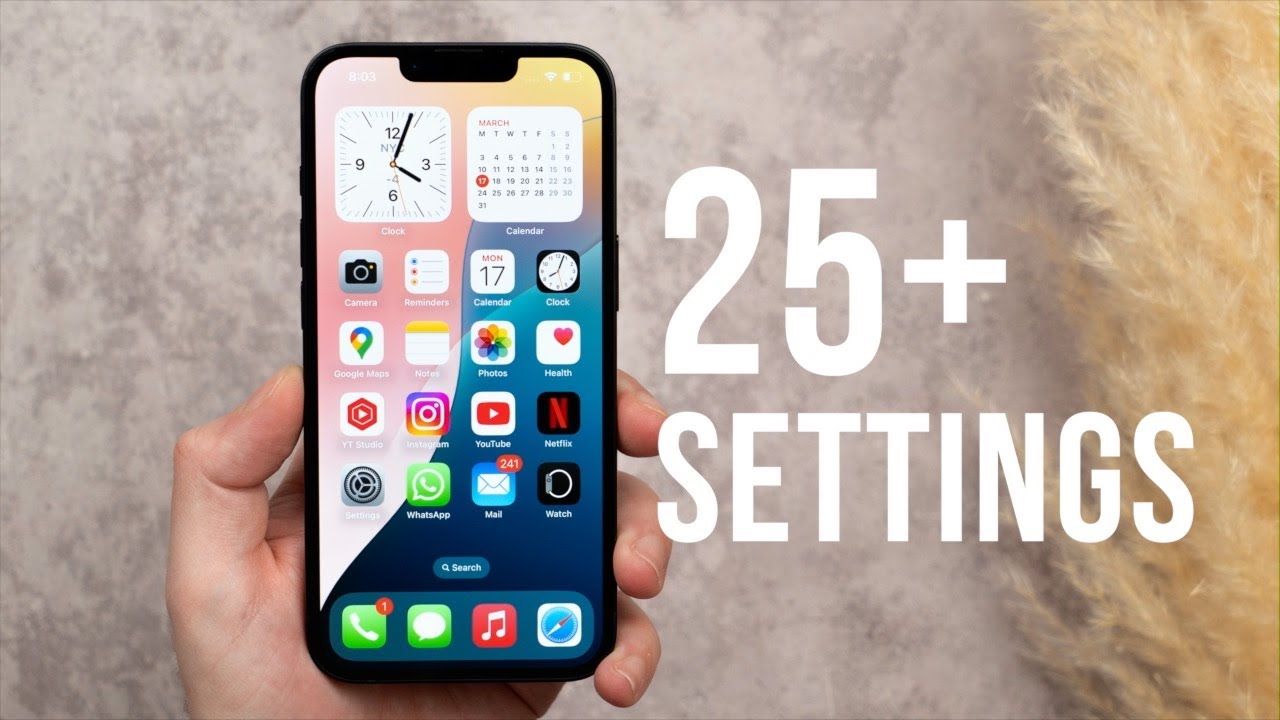 iPhone 16e - 25 Settings You NEED to Change Immediately! - YouTube