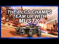 Teaming up with SQUISHY and MUSTY for HIGH LEVEL 3V3 | GRAND CHAMPION 3V3 | NRG GarrettG