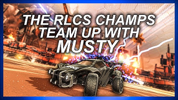 Teaming up with SQUISHY and MUSTY for HIGH LEVEL 3V3 | GRAND CHAMPION 3V3 | NRG GarrettG