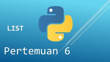 Dasar Pemprograman - Pertemuan 6 bahasa pemrograman untuk pemula