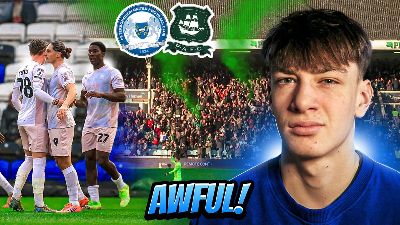 SHOCK RESULT & MAYHEM! PETERBOROUGH UNITED vs PLYMOUTH ARGYLE 